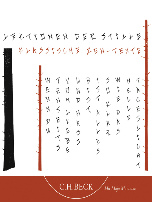 Title details for Lektionen der Stille by Helwig Schmidt-Glintzer - Wait list